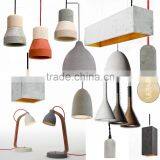 11.24-1 Concrete Lamp Handcrafted Pendent Light Brighten up Your Home With This Unique Concrete Designer Lamp