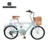 Hongjin High End 20'' City Bicycles With 6 Speed thumbnail-1