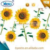 Sun Flower Design PVC Home Decoration Wall Stickers thumbnail-2