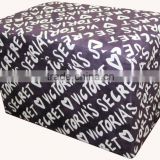beautiful! Purple Suede foldable storage bench