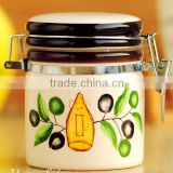 factory direct sugar ceramic sealed jar