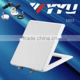 Luxury Square Stainless Steel Hinge Toilet Seat-1053