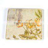 2 Pieces/set Tempered Glass Cup Coasters With Eiffel Tower thumbnail-3