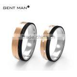 Sterns Wedding Rings Catalogu Solid Carbon Fiber Couple Ring His and Hers 925 Silver Wedding Rings thumbnail-2