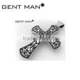 2016 New Arrival Fashion 925 Sterling Silver Celtic Cross Pendant Necklace thumbnail-1