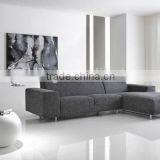 Modern fabric l shaped sofa furniture set designs for living room furniture