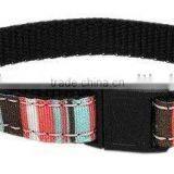 3/8" Fashion Nylon Chocolate Vertigo Collars thumbnail-1