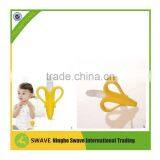 2016 Baby Silicone Banana Tooth Gum /Gum Massaging 3D Banana Shape Silicone Baby Teething Toy, Silicone Teether P76580 thumbnail-4