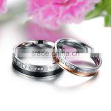 Stainless Steel Jewelry Fashion Engrave Words Friendship Rings thumbnail-5