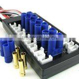 Parallel Charging Board EC5 w/ TP ParaBoard 6-Port for RC Battery