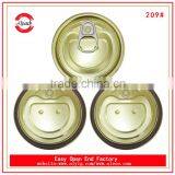 209# Canned Lupin Beans Lid Tinplate Easy Open End thumbnail-3