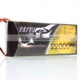 TATTU 22000mAh 22.2V 25C 6S1P LIPO BATTERY PACK