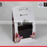 Customized Gift Box Cosmetics Packaging Printing Cardboard Portable Paper Box With Window thumbnail-2
