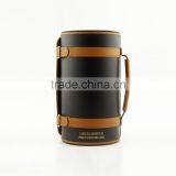 Luxury Paper Coated pu Leather Wine Box With Window