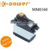K-power MM0160 Mini 14g Aluminium Case 3kg RC Mini Servo thumbnail-1