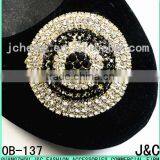 2016 Round Shape Shoe Crystal Stone Shoe Ornament Shoe Buckle Shoe Trim thumbnail-1