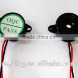 9V Buzzer , 23*12mm Buzzer , Piezoelectric Buzzer Type With Wire China