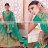 Suave Sea Green A Line Lehenga Choli/Online Shopping for Indian Lengha Choli thumbnail-1