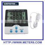 HTC-7 Temperature and Humidity Meter Clock