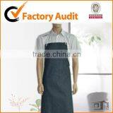 Indigo One Pocket Cotton Denim Kitchen Apron thumbnail-1