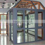 Modern Design Aluminum Alloy Glass House,green House, Sunroom/wood-aluminium Composite Sunroom thumbnail-6