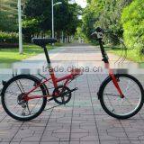16" Inch Alloy Rim Aluminum Alloy Soomth Welding Frame Ladies Folding Disc Brake Road Bike With Multale Color thumbnail-4