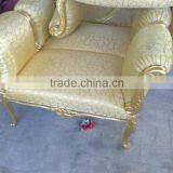 Gold Baroque Stool thumbnail-1