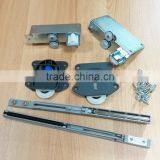 Soft Closing Wardrobe Sliding Door System Closet Sliding Door Roller Fittings