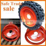 16.5x8.25 16.5x9.75 10-16.5 12-16.5 Solid Bobcat Tires Rim