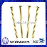 OEM Precision CNC Automatic Lathe Turning Brass Pins thumbnail-2