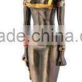 Customized Handmade Painted Decorative Resin Egyptian Isis Statue thumbnail-1