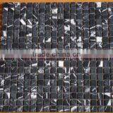 NATURAL BLACK ZEBRA MARBLE MOSAIC TILES thumbnail-4