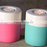 Colour Dipped Tea Light Holder thumbnail-2