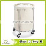 Commercial Round Laundry Hamper thumbnail-1