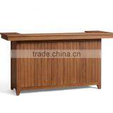 Home Kitchen Outdoor Storage Modern Wood Bar Counter Cabinet With Bar Stools thumbnail-4
