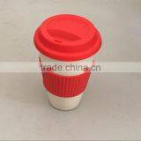 Factory Directly Sale Best Quality Europe Certificate Bambo Fiber Cup Plate Fiber Cup thumbnail-3