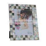High Quality Best Selling Mother of Pearl Zig Zag Style Photo Frame thumbnail-1