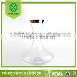 2L Handmade Blowin Color Box Bulk, Rose Gold Decanter thumbnail-1