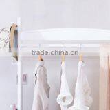 Portable Wooden Clothes Hanger Simple Wooden Coat Rack thumbnail-4