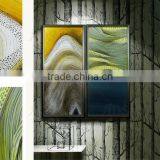 Framed Handmade Wall Art Painting Modern Canvas Landscape for Home Decoration thumbnail-2