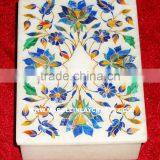 Gorgeous Marble Inlay Box, Corporate Gift thumbnail-1
