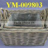 Rectangular Willow Garden Flowerpot thumbnail-1