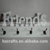 Wall Mounted With Metal Hooks Cloes Hanger Rack thumbnail-1