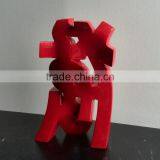 Resin Letter Sculpture Figure Decoration thumbnail-2