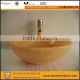 Yellow Flower Wash Basin,wash Basin Gold thumbnail-1