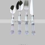 Promotional Stainless Steel Tablewares With Plastic Handle thumbnail-1