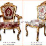 MD-1400-01 Antique Hand-carved Furniture Single Chair thumbnail-3