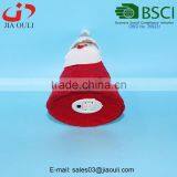 New Design Christmas Decoration With LED Non-woven Fabric Santa Claus Doll thumbnail-4