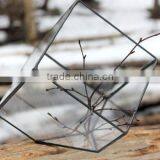 Modern Planter for Indoor Gardening Geometric Handmade Glass Terrarium thumbnail-3
