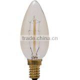 E27 Edison C35 Twist Filament Light Bulb thumbnail-3